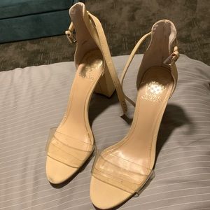 Vince Camuto nude heels